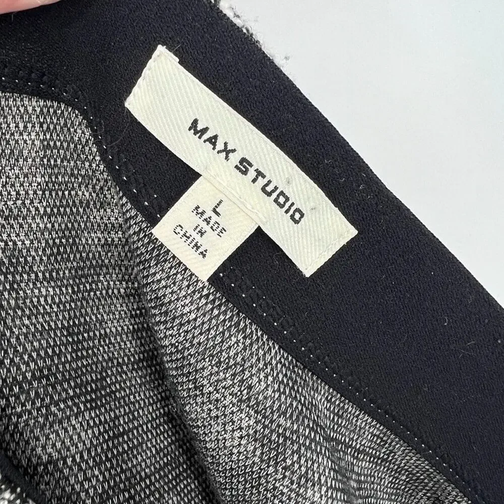 Max Studio Womens Skirt Tweed Size L Classic Business Corpcore Office Siren - Picture 4 of 10